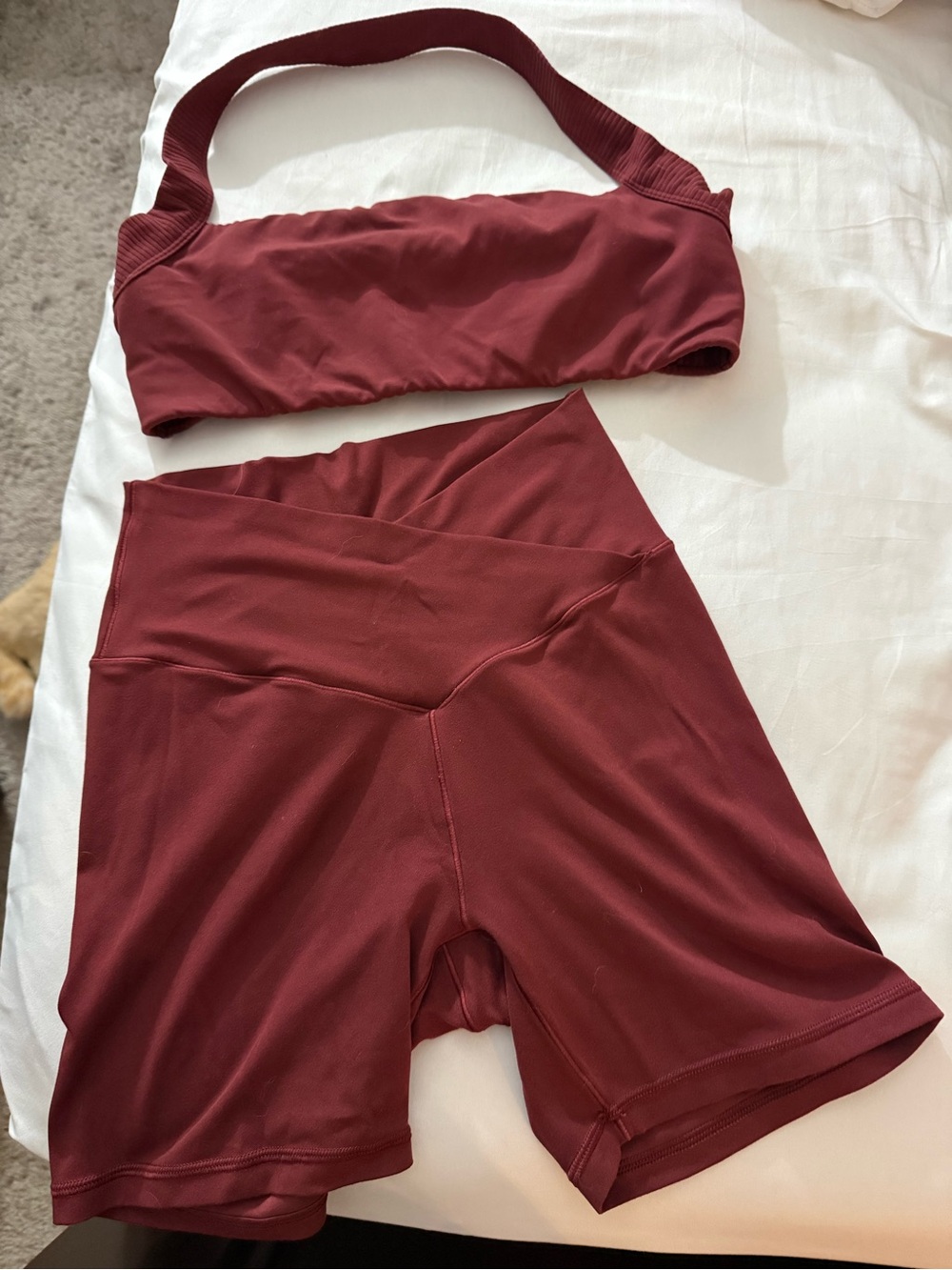 aerie set shirts and halter bra